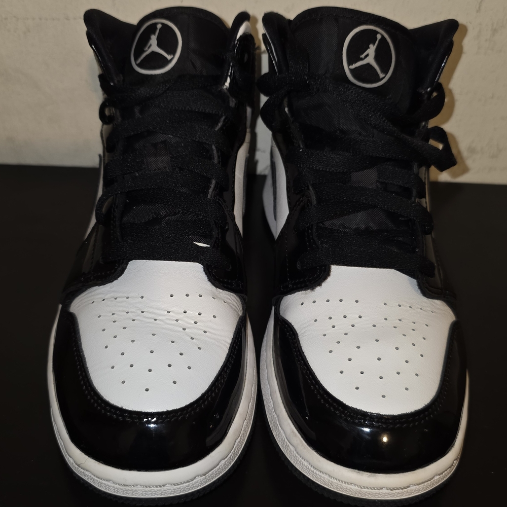 Nike Air Jordan 1 Mid SE All-Star Carbon Fiber (GS) 6.5Y - Picture 3 of 15